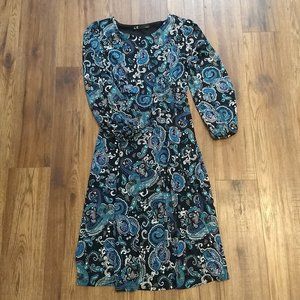 Paisley Leslie Fay Dress